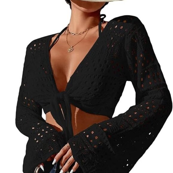 SOLY HUX Other - Swimsuit Bikini Cover Up Top